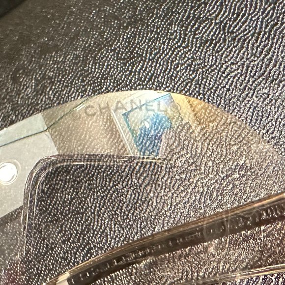 Chanel Double CC Rare, Vintage Silver Sunglasses RImless - Picture 8 of 10